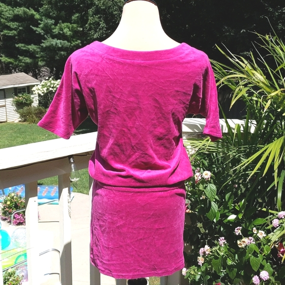 Vintage Victoria's Secret Velour Dress Euc - Picture 3 of 4
